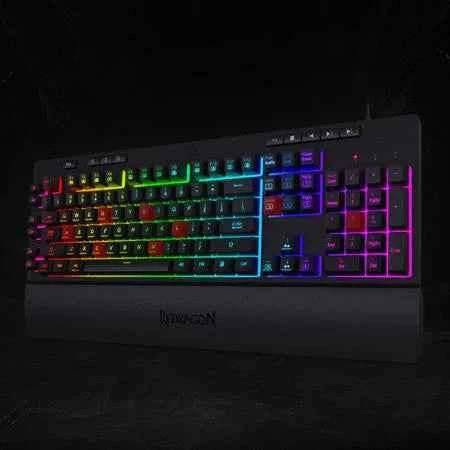 Redragon K512 Shiva RGB Backlit Gaming Keyboard Black