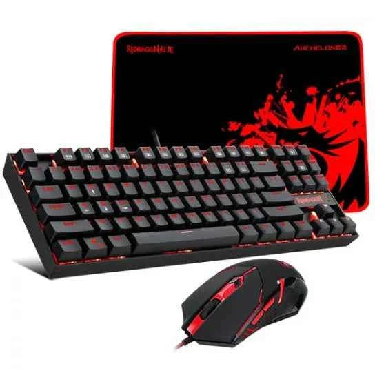 Redragon K552-BA-2 3-in-1 Gaming Keyboard Combo