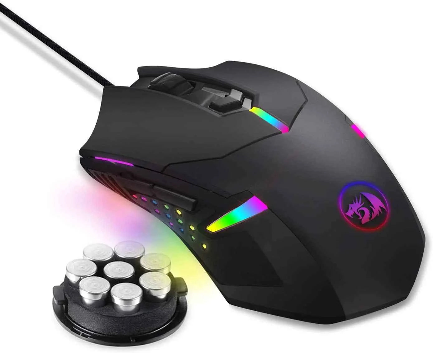 Redragon M601 CENTROPHORUS RGB Gaming Mouse