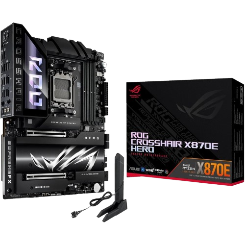 ASUS ROG CROSSHAIR X870E HERO AM5 DDR5 ATX Motherboard