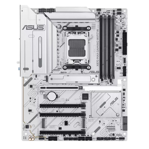 ASUS X870 MAX GAMING WIFI 7 White AM5 DDR5 ATX Board