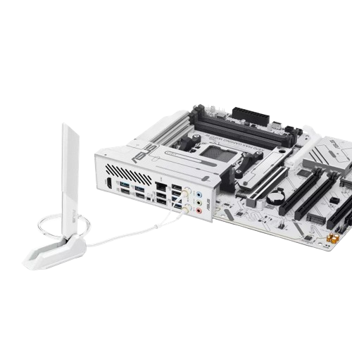 ASUS X870 MAX GAMING WIFI 7 White AM5 DDR5 ATX Board