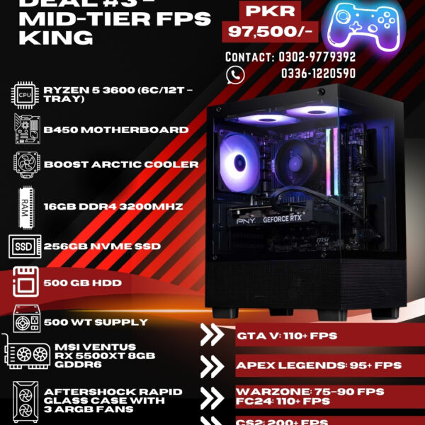 🔥 Deal #3 – Mid-Tier FPS King | PKR 97,500