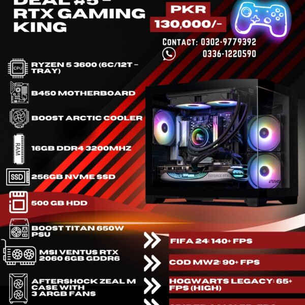 Deal #5 – RTX Gaming King (PKR 130,000)