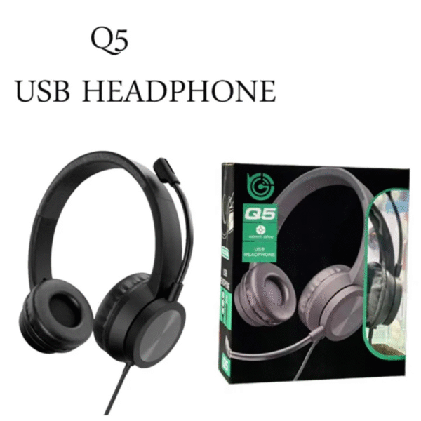 Q5 USB Wired Headphone