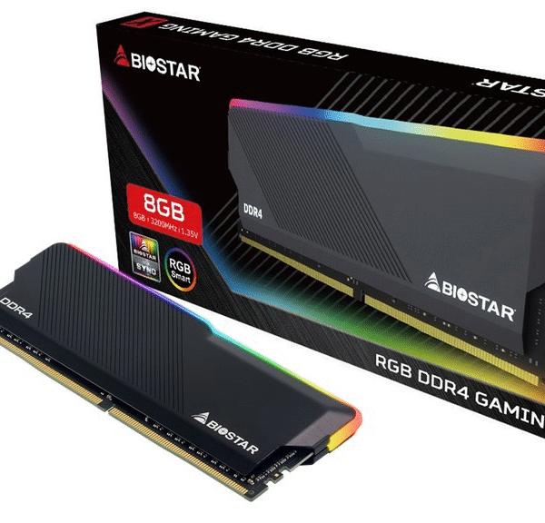 BIOSTAR RGB DDR4 GAMING X 8GB 3200MHz
