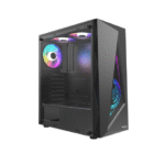 Boost Jaguar With 3 ARGB Fans Gaming Case Black