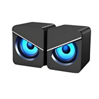Havit SK717 USB Black Speaker with LED Backlit