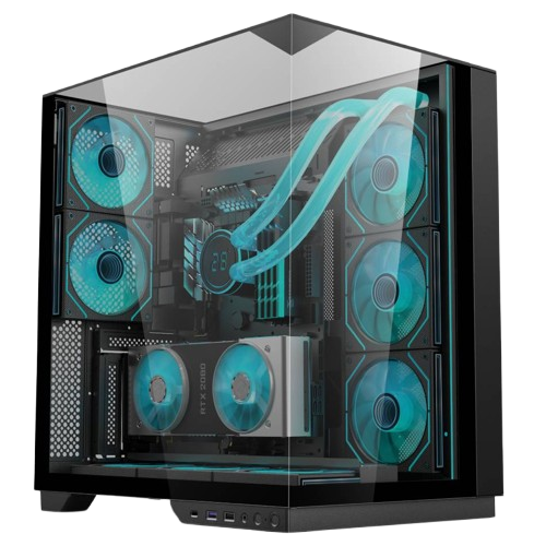 EASE EC125 Glass CASE Black