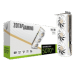 ZOTAC SOLID OC GeForce RTX 5070 Ti 16GB 256-Bit GDDR7 PCI Express 5.0 Graphics – White