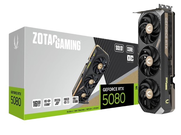 ZOTAC GAMING GeForce RTX 5080 SOLID CORE OC
