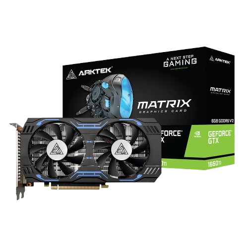 Arktek GeForce GTX 1660 Ti 6GB V2 GDDR6 192-bit Graphics Card
