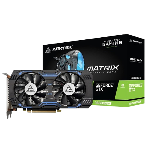 Arktek GeForce GTX 1660 Super 6GB GDDR6 192-bit Graphics Card