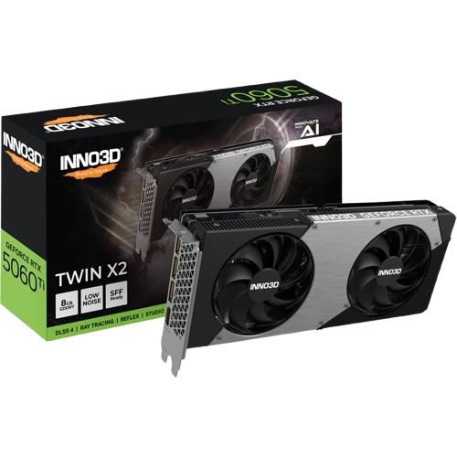 INNO3D GEFORCE RTX 5060 TI 8GB TWIN X2 Video Graphics Card
