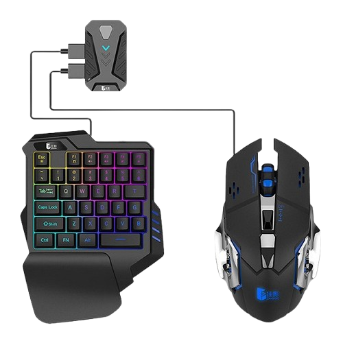 Gaming Wireless Bluetooth 5 In 1 Combo Keyboard And Mouse