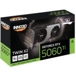 Inno3D GeForce RTX 5060 Ti 16GB Twin X2 GDDR7 Gaming Graphics Card2