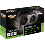 Inno3D GeForce RTX 5060 Ti 8GB Twin X2 OC GDDR7 Gaming Graphics Card3