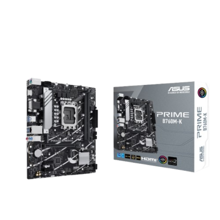 ASUS Prime B760M-K Reliable Micro-ATX Business Motherboard
