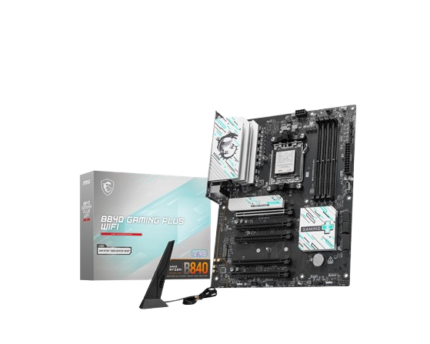 B840 Gaming Plus WiFi Motherboard for High-Speed PC Builds