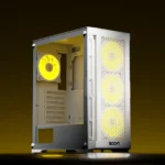 Boost Enclosure P300 Gaming Case with Triple ARGB Fans (white) - Image 2