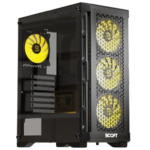 Boost Enclosure P300 Black Gaming Case with Triple ARGB Fans