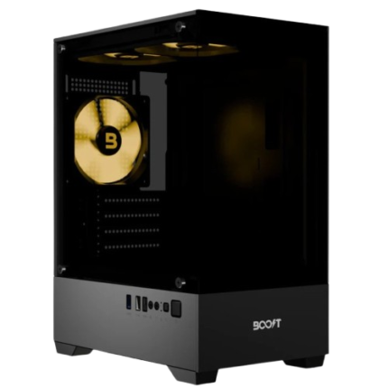 Boost Essential Series E100 Gaming Case with Triple ARGB Fans
