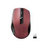 Ergonomic Dual-Mode Wireless Mouse 2.4GHz & BT Red 25752