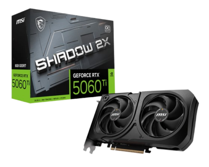 GeForce RTX 5060 Ti Shadow 2X 8G OC Plus Gaming GPU