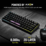 CORSAIR K65 RGB MINI 60% Mechanical Gaming Keyboard — Black - Image 4