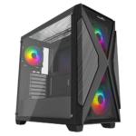 Thunder Diesel TGC-684 ATX RGB Case with 3 ARGB Fans