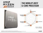AMD Ryzen 5 5600X 6-Core 12-Thread Processor Tray - Image 3