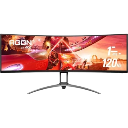 AOC AG493UCX2 49-Inch Curved DQHD Gaming Monitor 165Hz