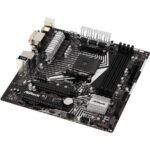 ASRock B450M Pro4-F AMD AM4 Micro-ATX Motherboard - Image 2