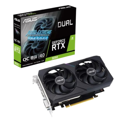ASUS Dual GeForce RTX 3050 O8G V2 8GB Graphics Card
