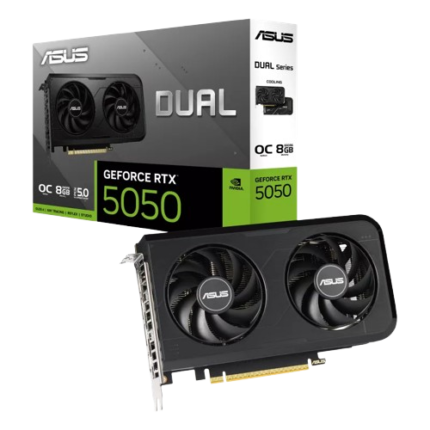 ASUS Dual GeForce RTX 5050 8GB Graphics Card