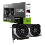 ASUS Dual GeForce RTX 5070 O12G 12GB GDDR6 Graphics Card