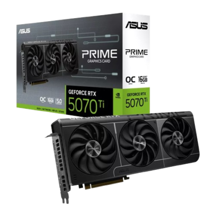 ASUS Prime GeForce RTX 5070 Ti O16G 16GB GDDR6 Graphics Card