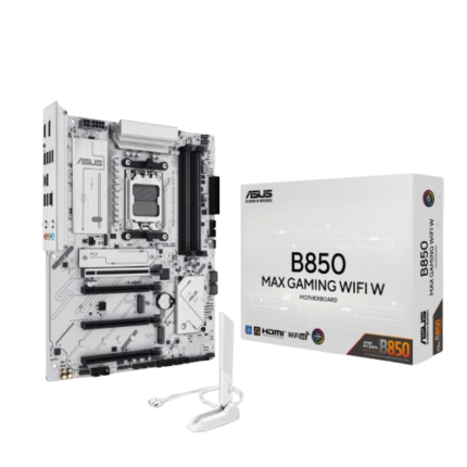 ASUS ROG STRIX B850 MAX GAMING WIFI White AM5 DDR5 Board