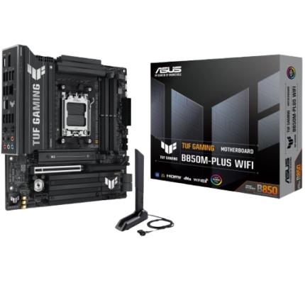 ASUS TUF GAMING B850M-PLUS AM5 DDR5 Micro-ATX Motherboard