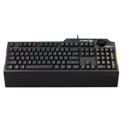 ASUS TUF Gaming K1 RGB Keyboard – Durable & Fast Response