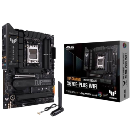ASUS TUF GAMING X670E-PLUS WIFI AM5 DDR5 ATX Motherboard