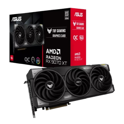 ASUS TUF Gaming Radeon RX 9070 XT O16G 16GB GDDR6 Graphics Card