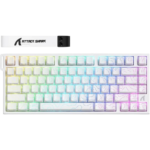 Attackshark R82 HE White Contour Gaming Keyboard
