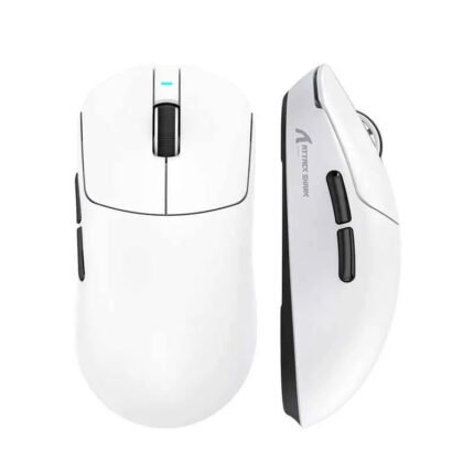 Attackshark X8 SE Wireless Gaming Mouse – Black  White