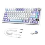 Attackshark X820 Ultra Lavender Purple Keyboard