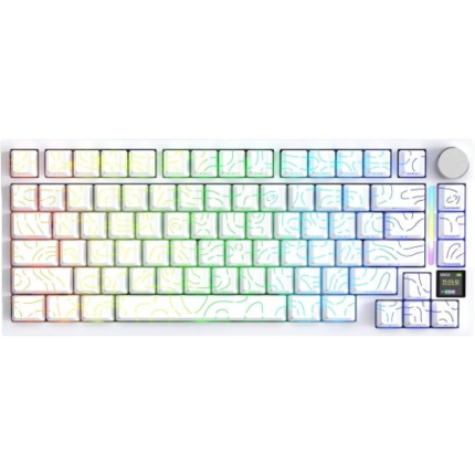 Attackshark X820 Ultra White Contour Keyboard