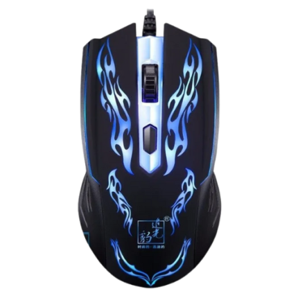Chasing Leopard Illuminated 1600 DPI Gaming Optical Wired Gaming Mouse