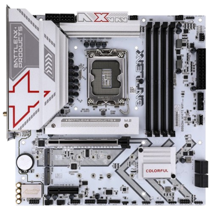 COLORFUL BATTLE-AX B860M-WHITE WIFI V20 Motherboard