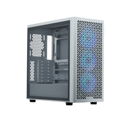 Cooler Master Elite 502 White Mid Tower PC Case – Sleek Design