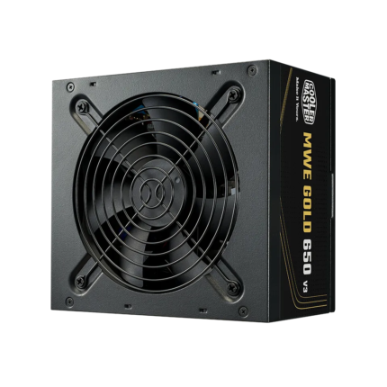 Cooler Master MWE Gold 650W V3 Power Supply – 80 Plus Gold